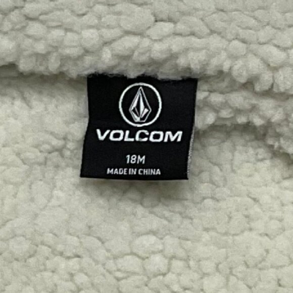Volcom Baby Boy Corduroy Jacket with Sherpa Lining, Size 18 Months - Picture 4 of 5